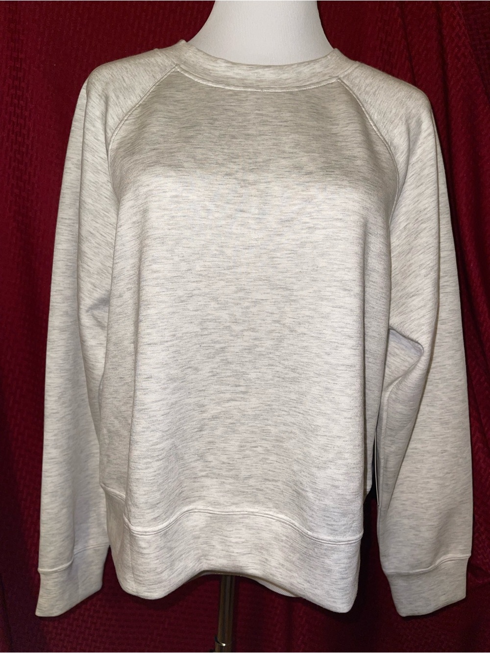 Thrive Light Gray Crewneck Sweatshirt
